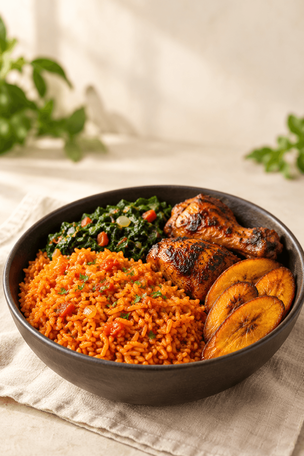 A delicious Nigerian food dish
